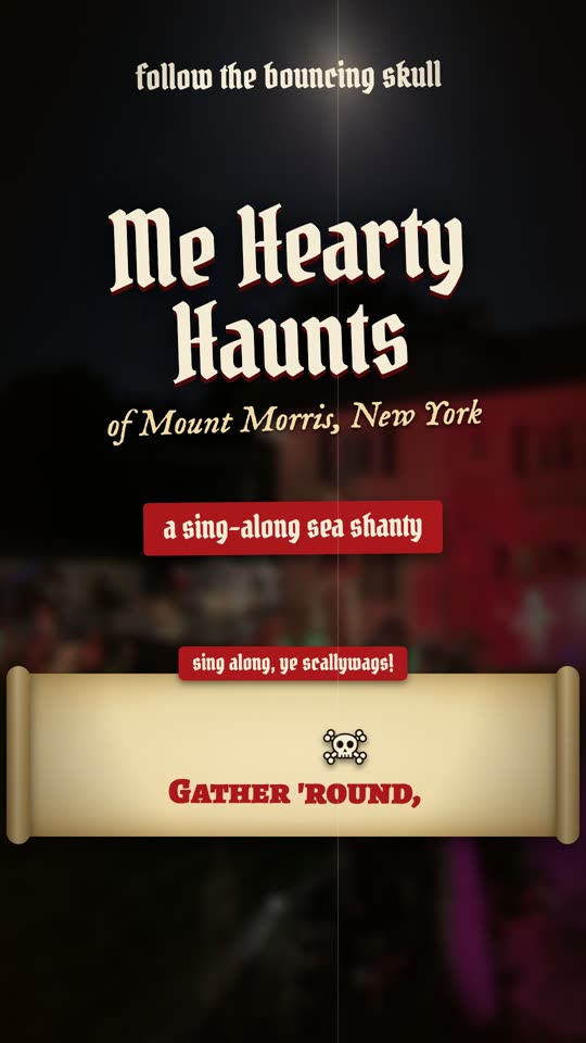 Me Hearty Haunts pirate sing-along video cover